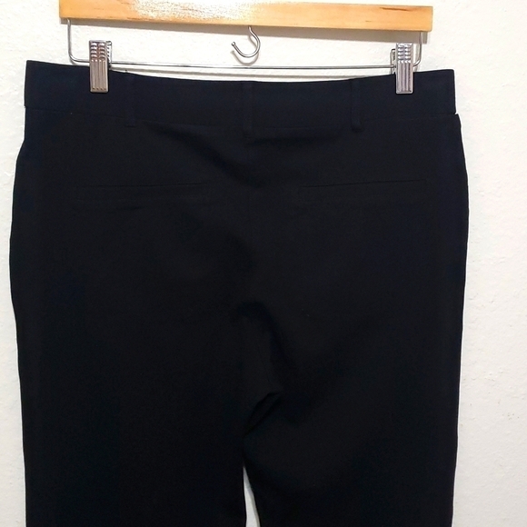 Dress Pant Yoga Pants Straight-Leg • Classic, Color Black, Size 1X - Picture 7 of 17